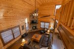 Great Room from Stairs